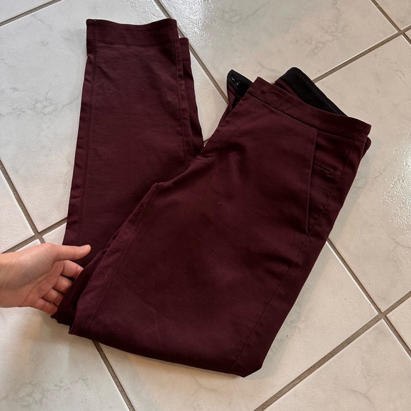 &go city trek trouser maroon - lululemon - Picture 5 of 11